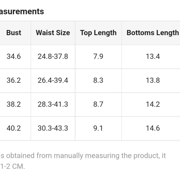 * NEW SHEIN High Waist 2 piece Swimsuit - Picture 4 of 4